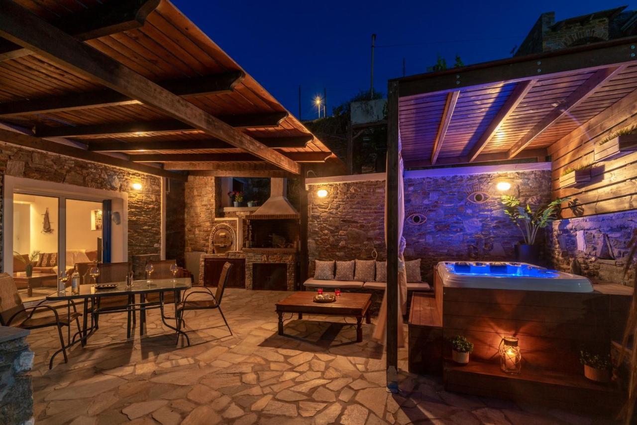 Villa Arel Luxury House Kíthnos Exterior foto