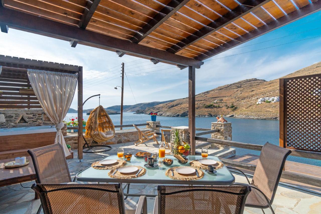 Villa Arel Luxury House Kíthnos Exterior foto